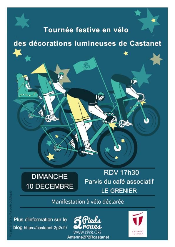 L'affiche de la balade lumineuse
