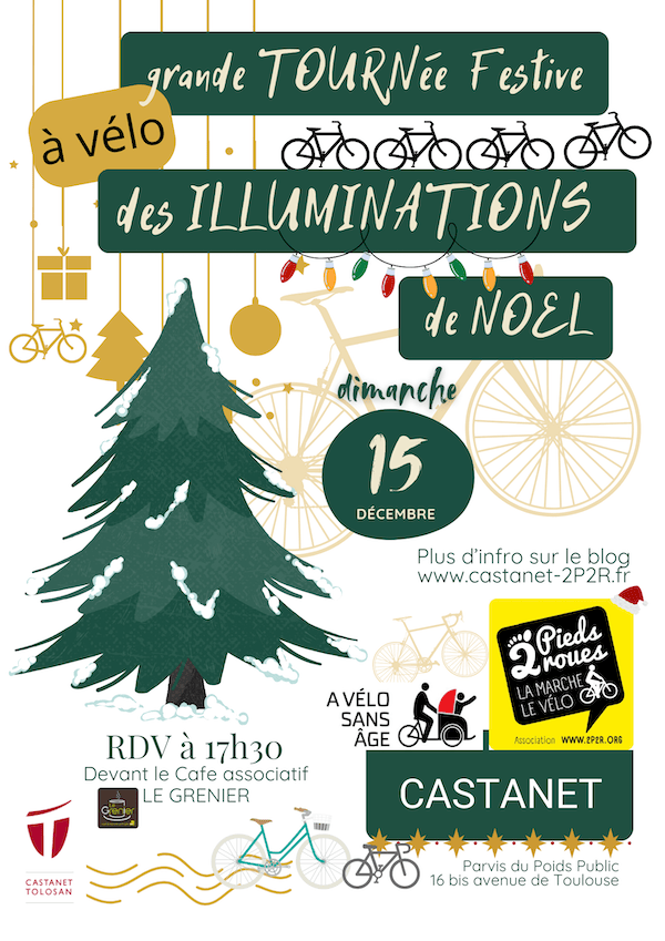 L'affiche de la balade lumineuse