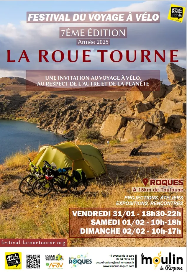 Affiche du festival La Roue Tourne