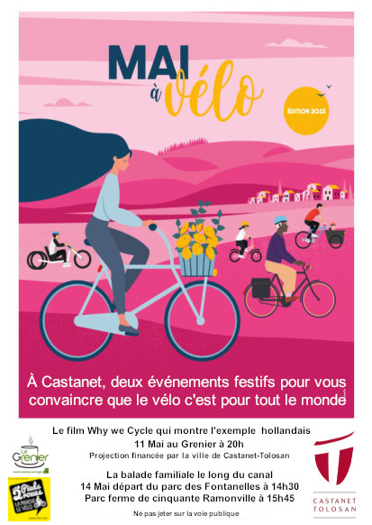 Notre flyer mai à vélo