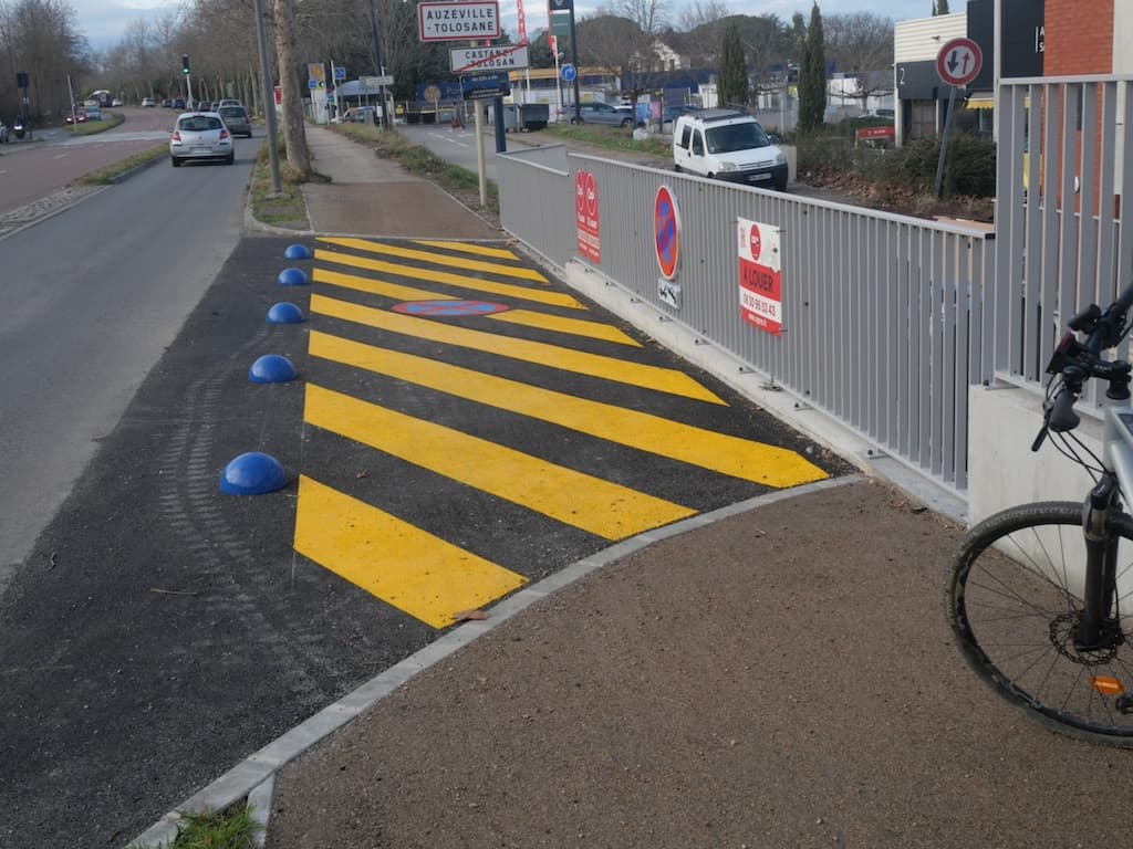 emplacement pour la collecte des déchets